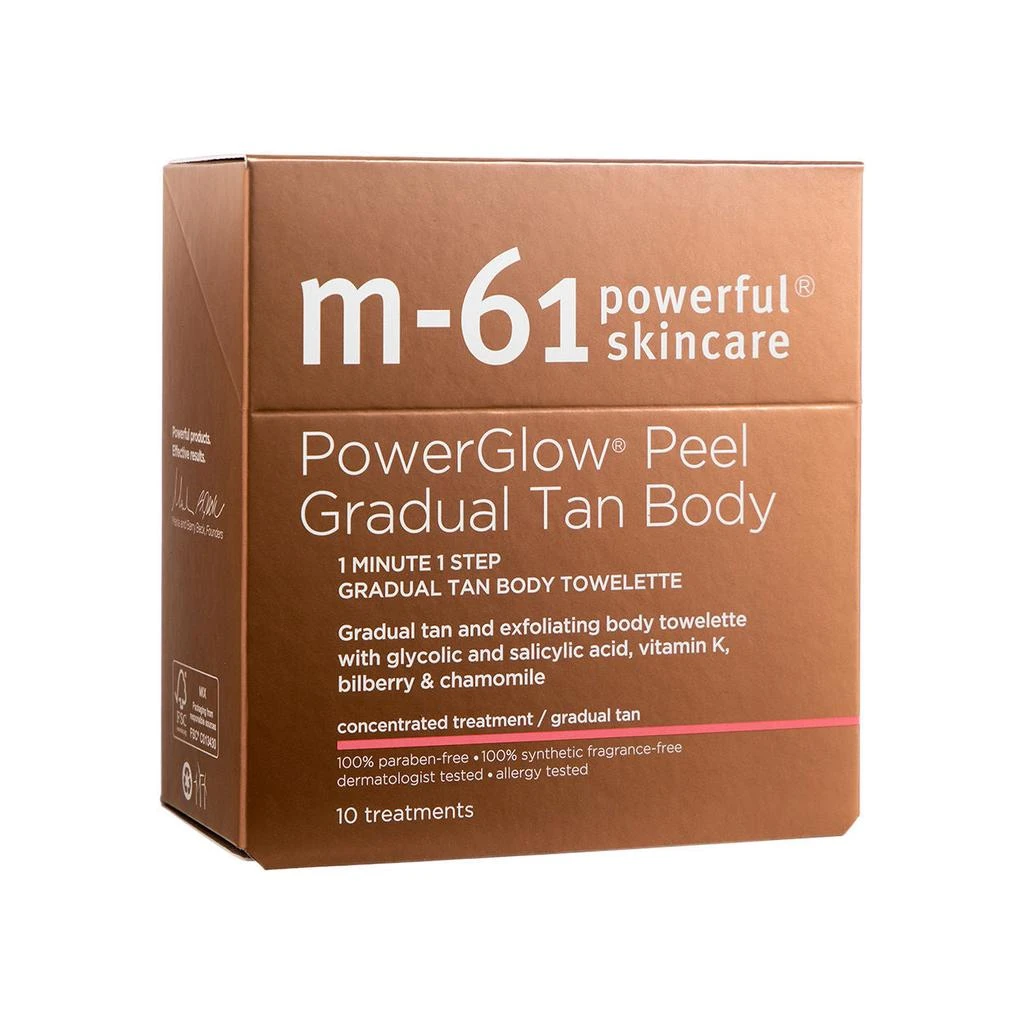 M-61 PowerGlow Peel Gradual Tan Body 3