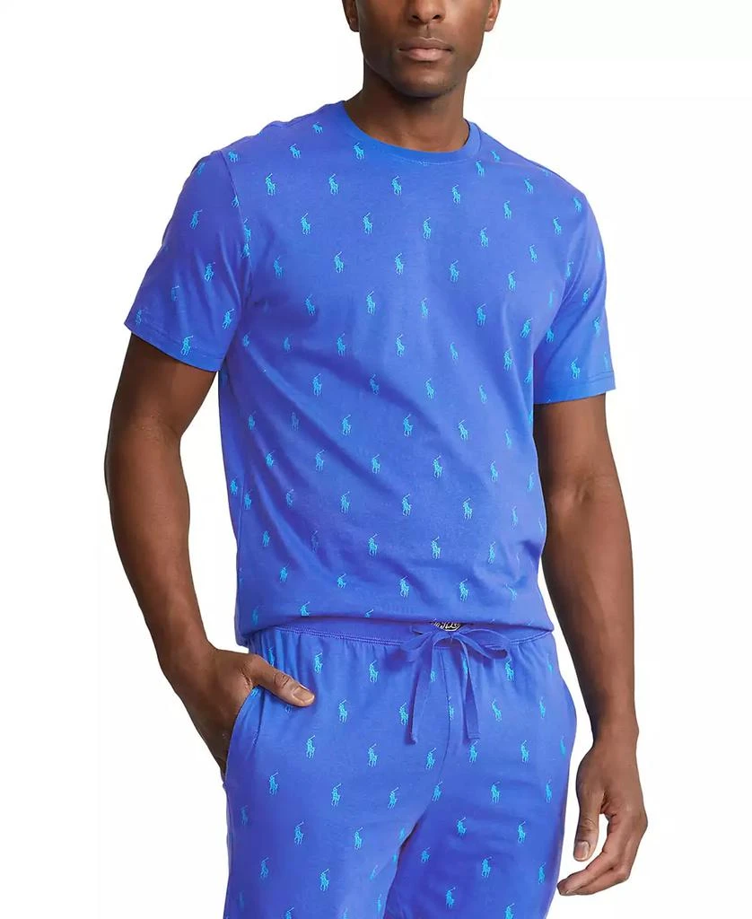 Ralph Lauren Men's Printed Polo Player Sleep Shirt 1