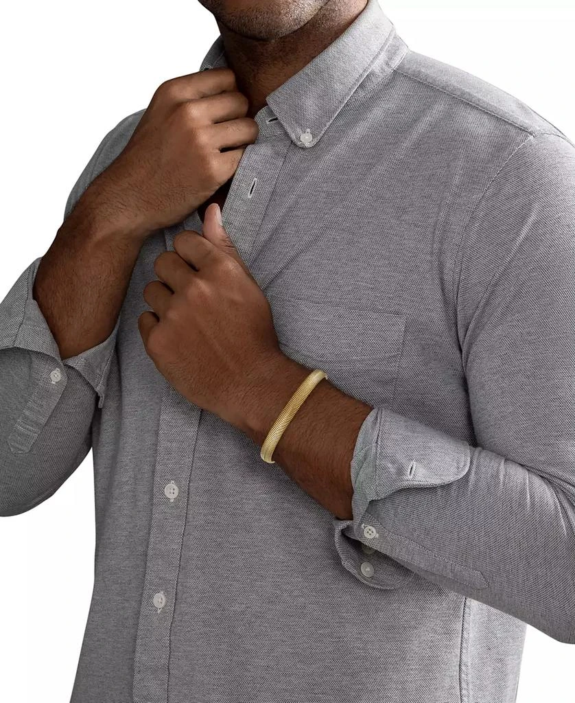 Esquire Men
s Jewelry Flat Snake Link Chain Bracelet in Gold-Tone Ion Plated Stainless Steel, Exclusively at Macy
s 2