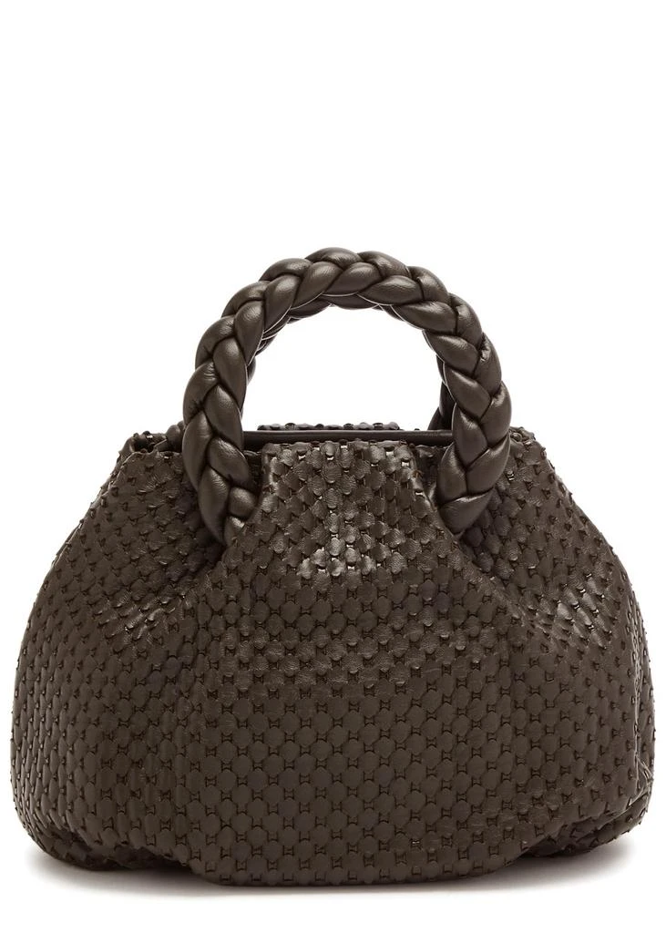 Hereu Bombon M woven leather cross-body bag 1