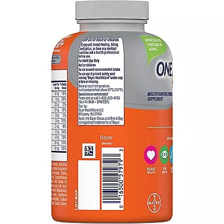 One A Day One A Day Women's 50+ Multivitamin Tablets 300 ct. 14