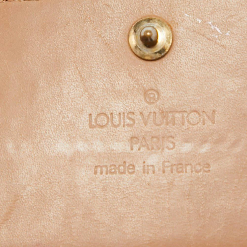 Louis Vuitton Louis Vuitton Noisette Monogram Vernis Sarah Wallet 13