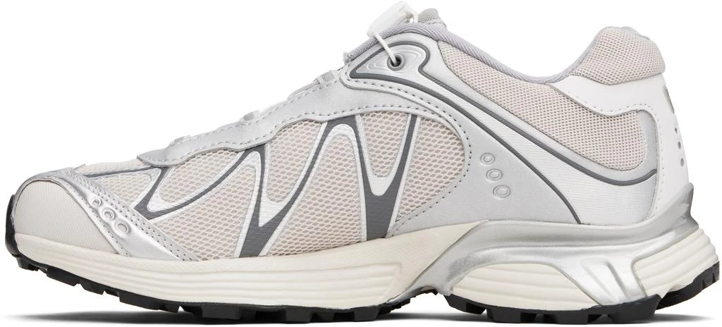 Salomon Silver & Beige XT-Whisper Sneakers 3