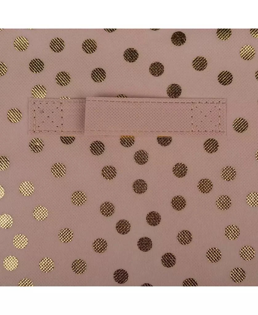 Design Imports Non-woven Polyester Cube Dots Millennial Square Set of 2 5