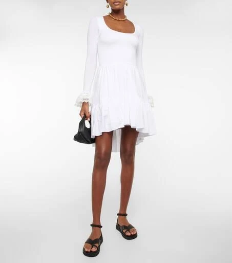 CAROLINE CONSTAS Maise jersey minidress 2