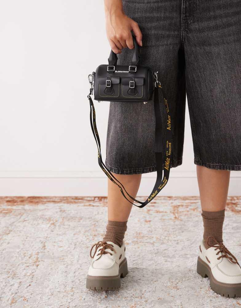 Dr. Martens Dr Martens mini top handle bag with contrast stitch in