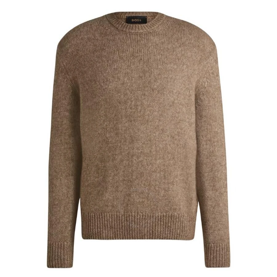 Hugo Boss Wool Silk and Bison Hair Relaxed-Fit Sweater 1