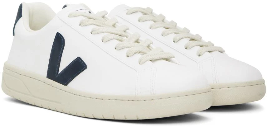 Veja White & Navy Urca CWL Sneakers 4