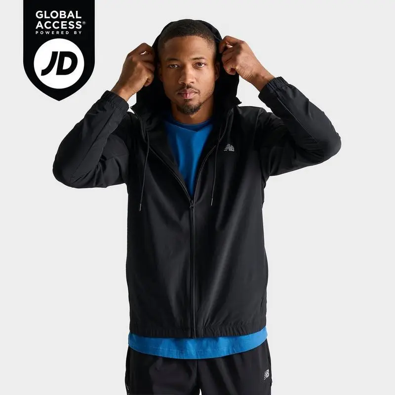New Balance Men's New Balance Sport Essentials Woven Full-Zip Jacket