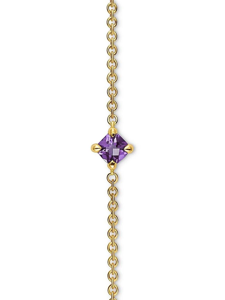 David Yurman Micro Chatelaine Chain Bracelet in 18K Yellow Gold 5