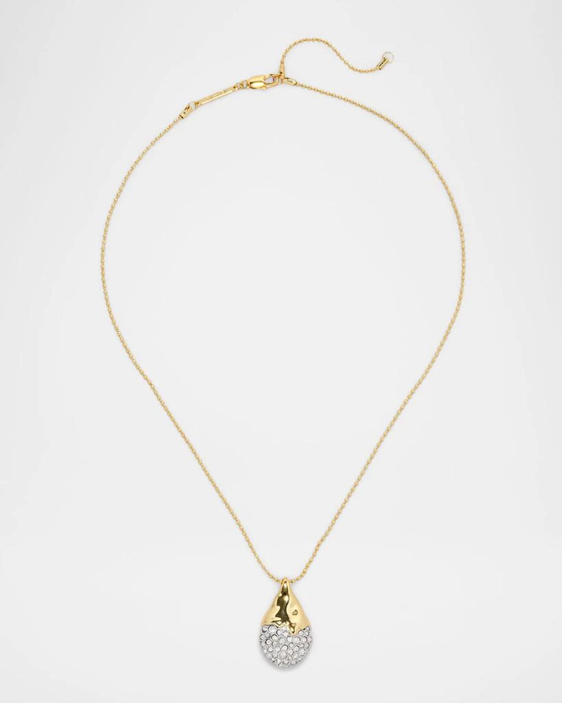 Alexis Bittar Solanales Crystal Pave Teardrop Necklace 3