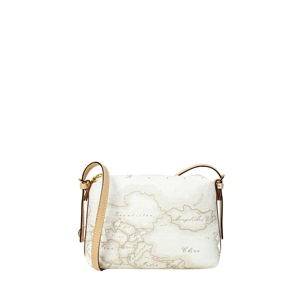 Alviero Martini Prima Classe White Leather Handbag 1