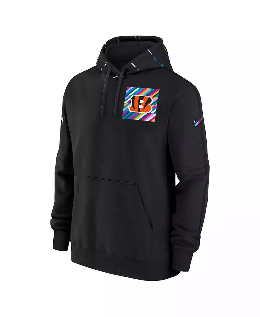 NIKE Men's Black Cincinnati Bengals 2023 NFL Crucial Catch Club Pullover Hoodie 3