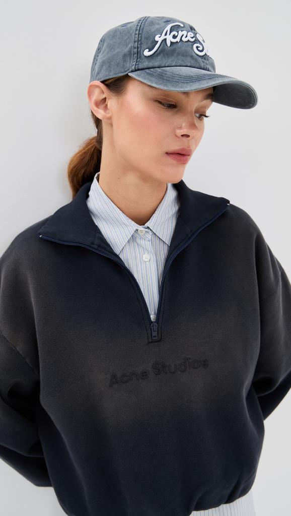 Acne Studios Carliy Tourist Logo Cap