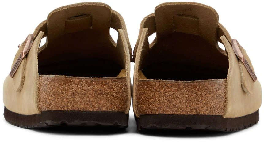 Birkenstock Beige Regular Boston Clogs 2