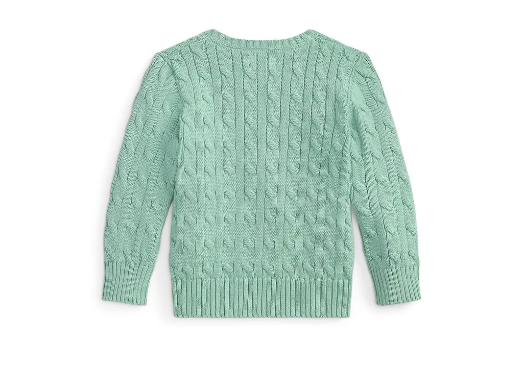 Ralph Lauren Cable-Knit Cotton Sweater (Toddler/Little Kid/Big Kid) 2