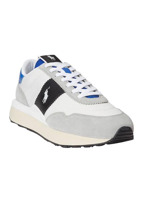 Ralph Lauren Ralph Lauren Train 89 Suede Paneled Sneakers