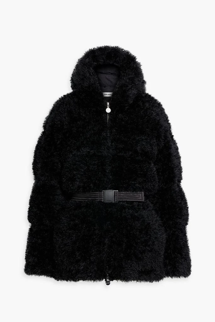 IENKI IENKI Furry Michlin quilted faux fur down jacket 1