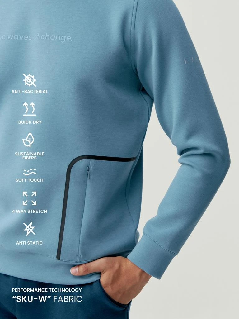预计3周后发货 Born Living Yoga Sweat-Shirt Yangtse - Citadelle Bleue - Homme 4