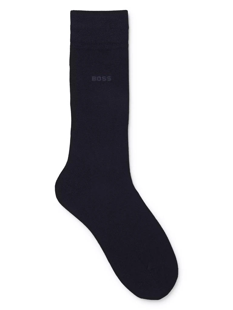 Hugo Boss Regular-Length Socks in a Bamboo-Viscose Blend 1