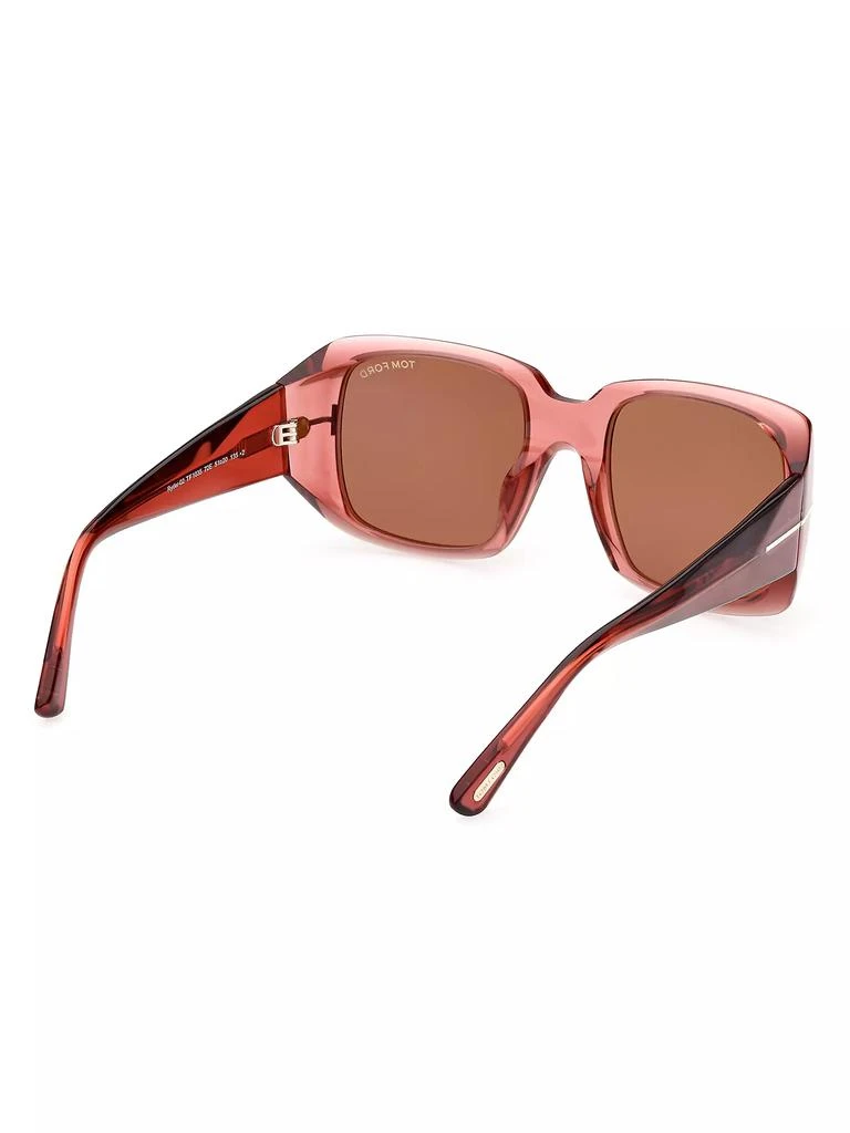 Tom Ford Ryder 51MM Square Sunglasses 6