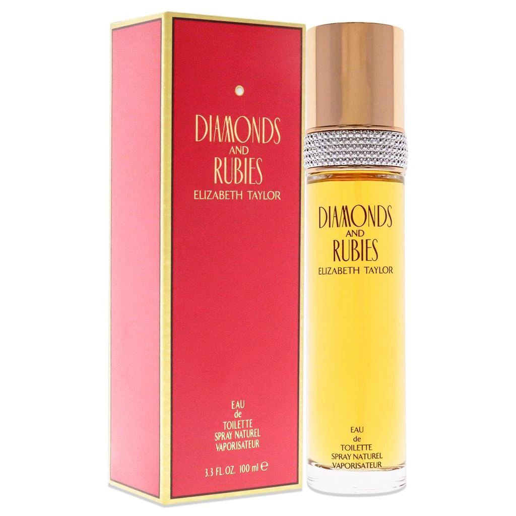 Elizabeth Taylor Diamonds and Rubies by  for Women - 3.3 oz EDT Spray 3