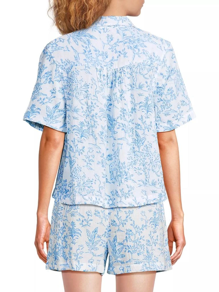 Lilly Pulitzer Montee Cotton Cover-Up Shirt 5