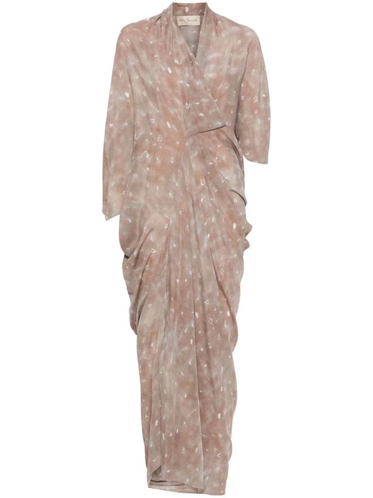 CORTANA Cortana Mayu Silk Long Dress 1
