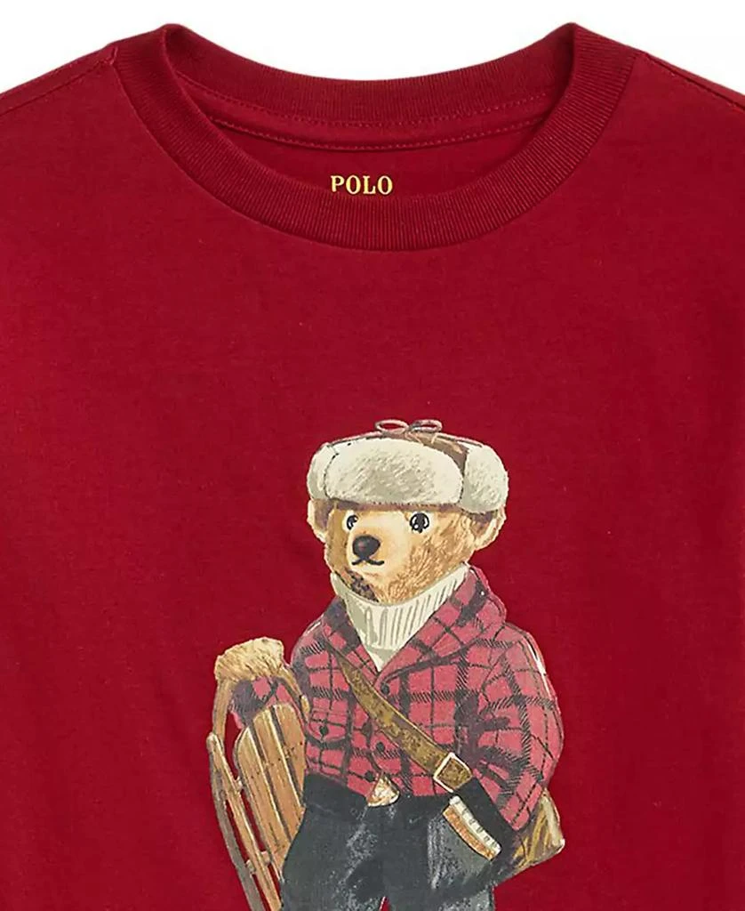 Ralph Lauren Boys
 2-7 Polo Bear Cotton Long-Sleeve Tee 3