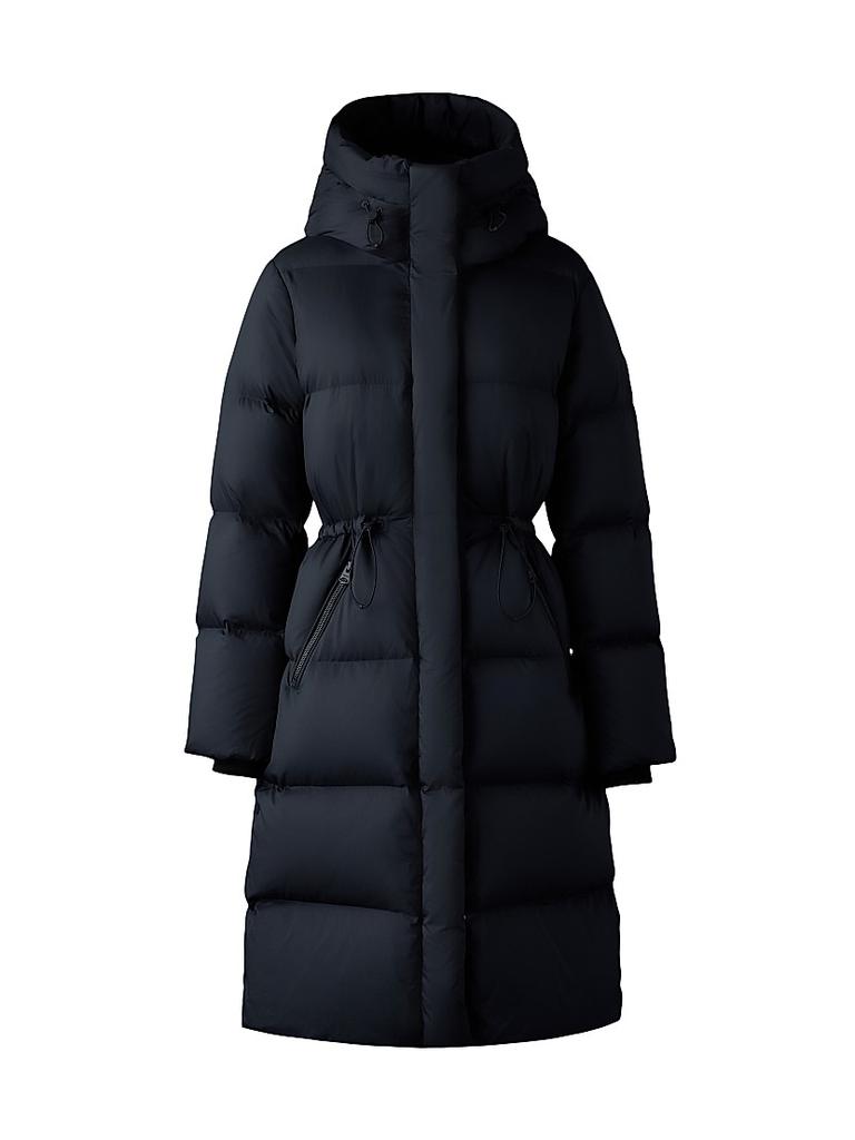 MACKAGE ダウンコート Shiloh Fitted Down Puffer Coat Shiloh, 2-in-1 fitted down coat with removable bib and