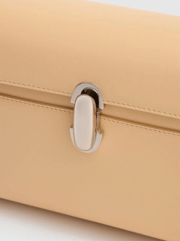 SAVETTE Symmetry Smooth Leather Shoulder Bag 4