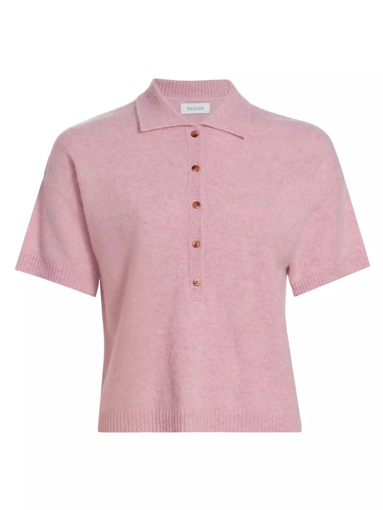 Naadam Cashmere Relaxed Polo Shirt 1