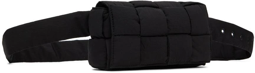 Bottega Veneta Black Cassette Tech Belt Bag 2