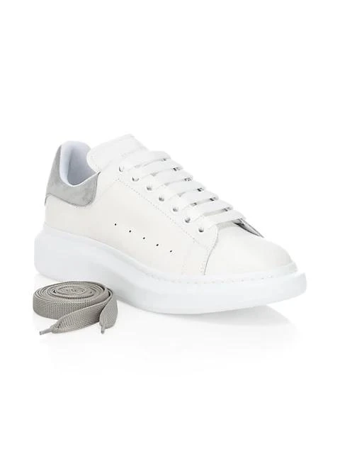 Alexander McQueen Oversized Leather Platform Sneakers 6