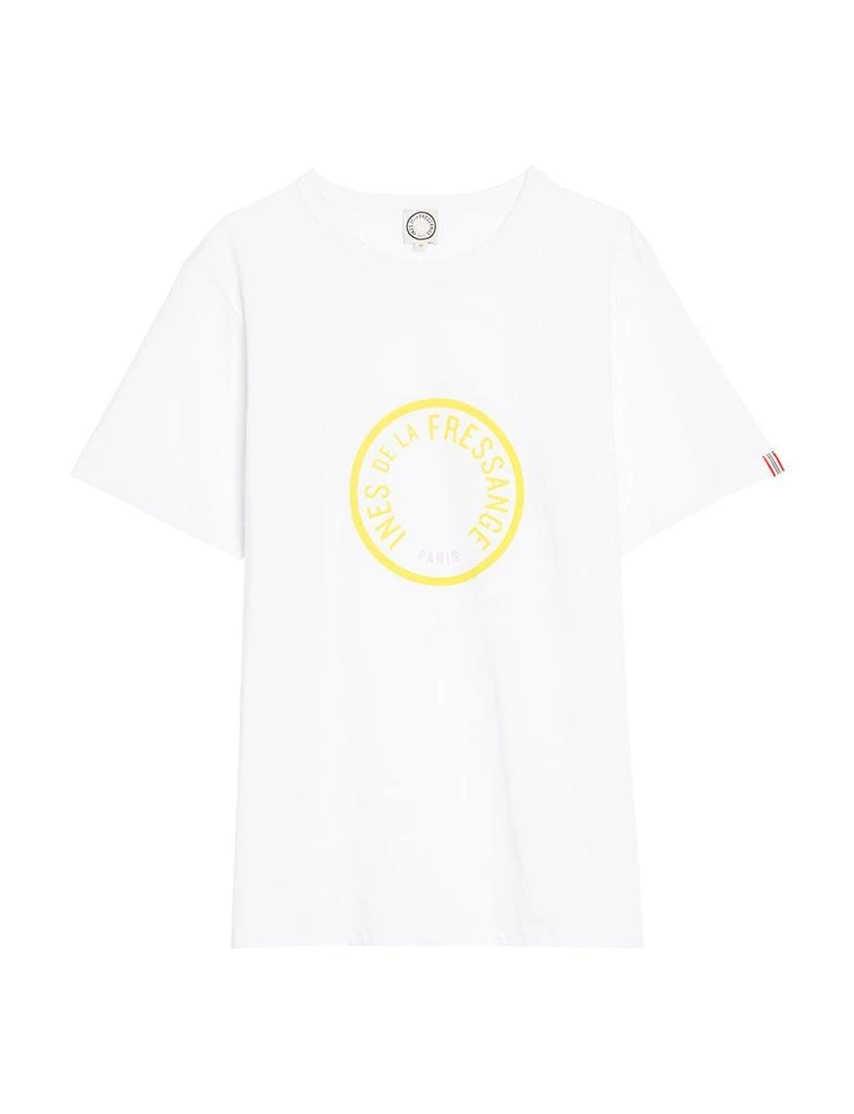 INES DE LA FRESSANGE PARIS Oscar yellow logo t-shirt 1