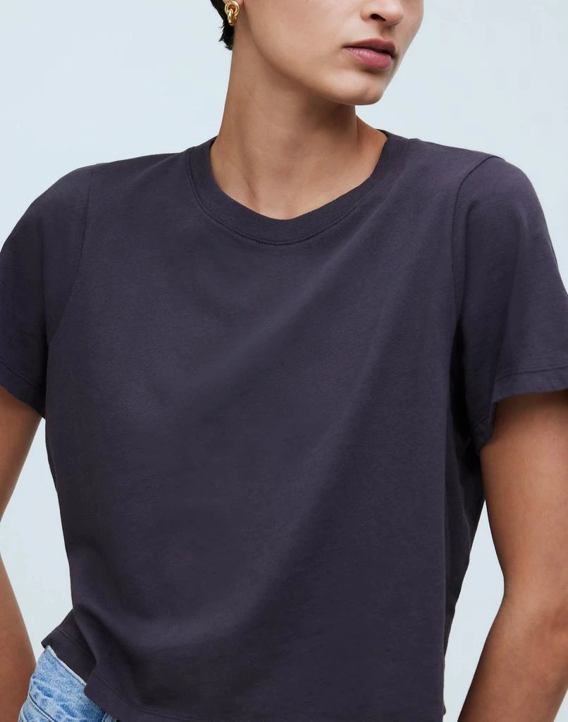 Madewell Softfade Cotton Boxy-Crop Tee 5