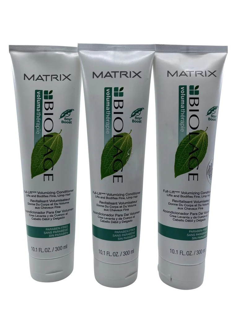MATRIX Biolage Full Lift Volumizing Conditioner Fine Limp Hair 10.1 OZ Set of 3 1