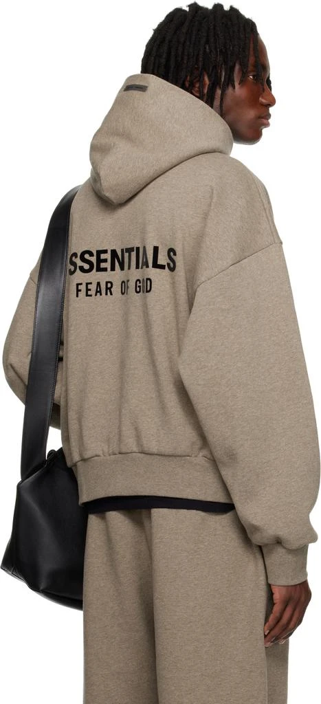 Essentials Gray Classic Hoodie 3