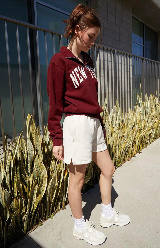 John Galt Off White Rosa Sweat Shorts 1