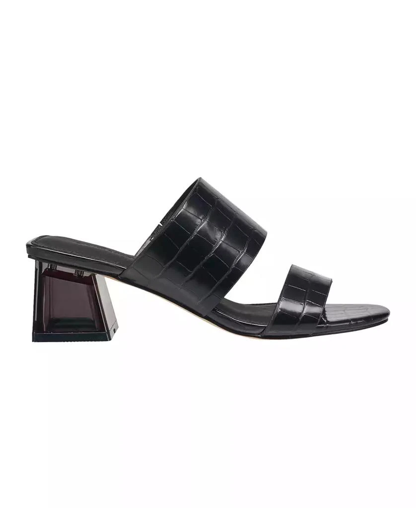 French Connection Women's Slide on Block Heel Sandals 2
