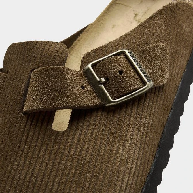 Birkenstock Men's Birkenstock Boston Corduroy Suede Embossed Clogs 3