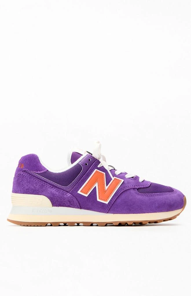 New Balance Women's Purple 574 Sneakers 1