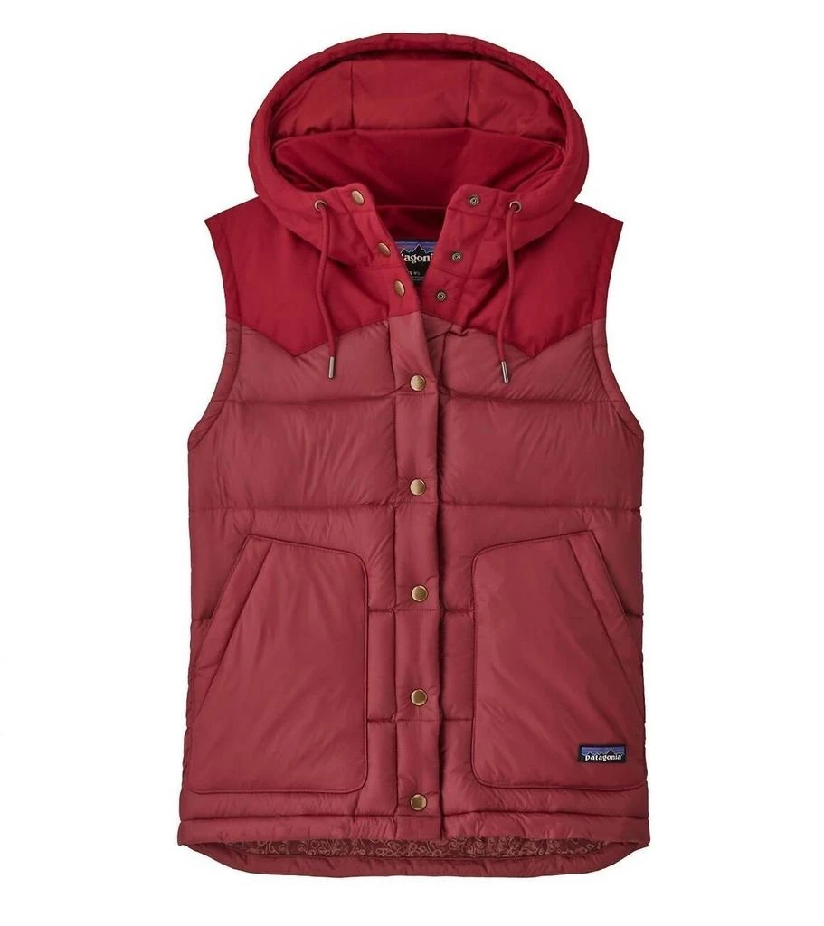 Patagonia Bivy Hooded Vest In Sequoia Red 3