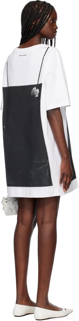 Marc Jacobs White
Black Trompe L
oeil T-shirt Minidress 3
