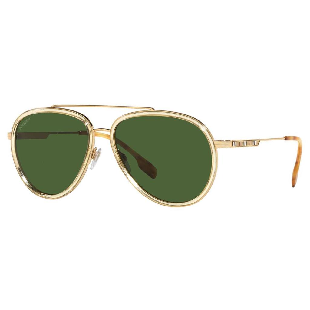 Burberry Burberry Unisex Gold Aviator Sunglasses