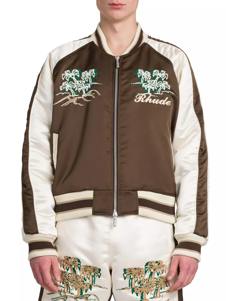 Rhude Crepe Satin Souvenir Jacket 3