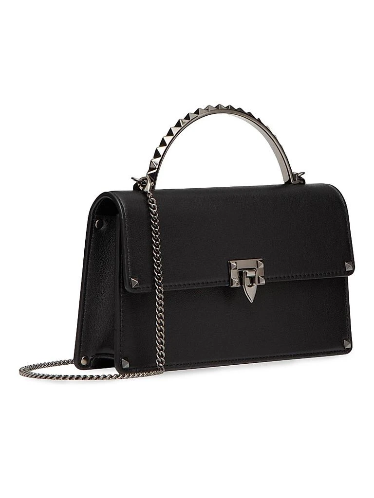 Valentino Mini Rockstud Calfskin Top Handle Bag 3