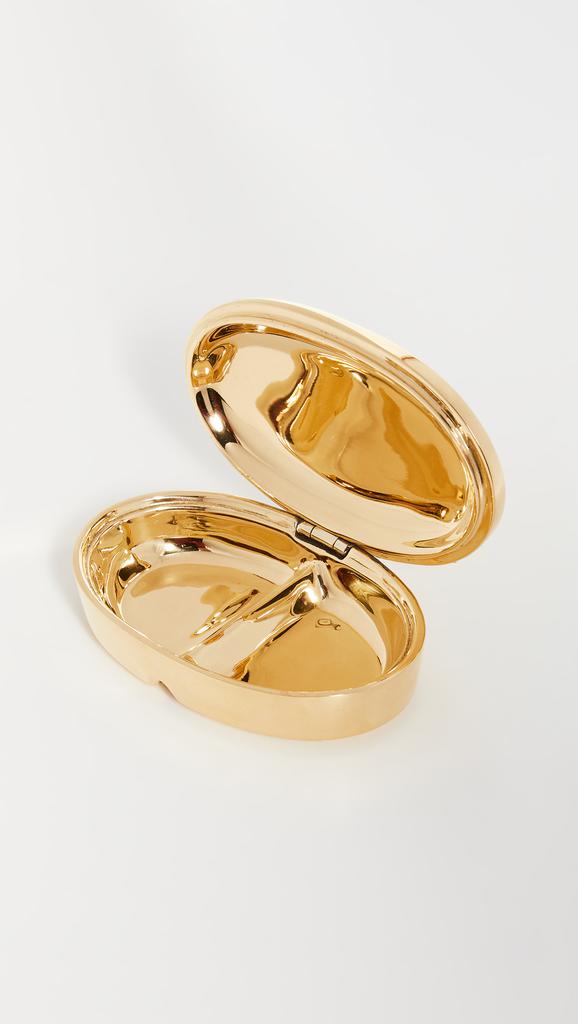 Jonathan Adler Brass Pill Box