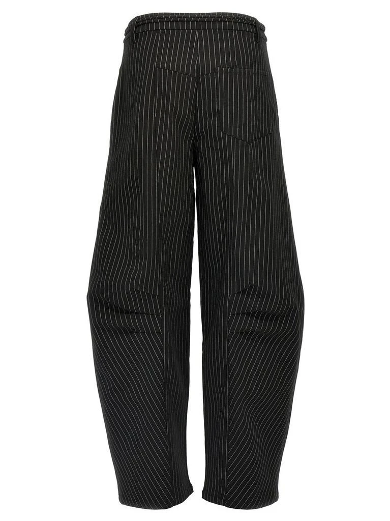 ROTATE Birger Christensen Rotate Birger Christensen Pinstriped 'Cargo' Pants 2