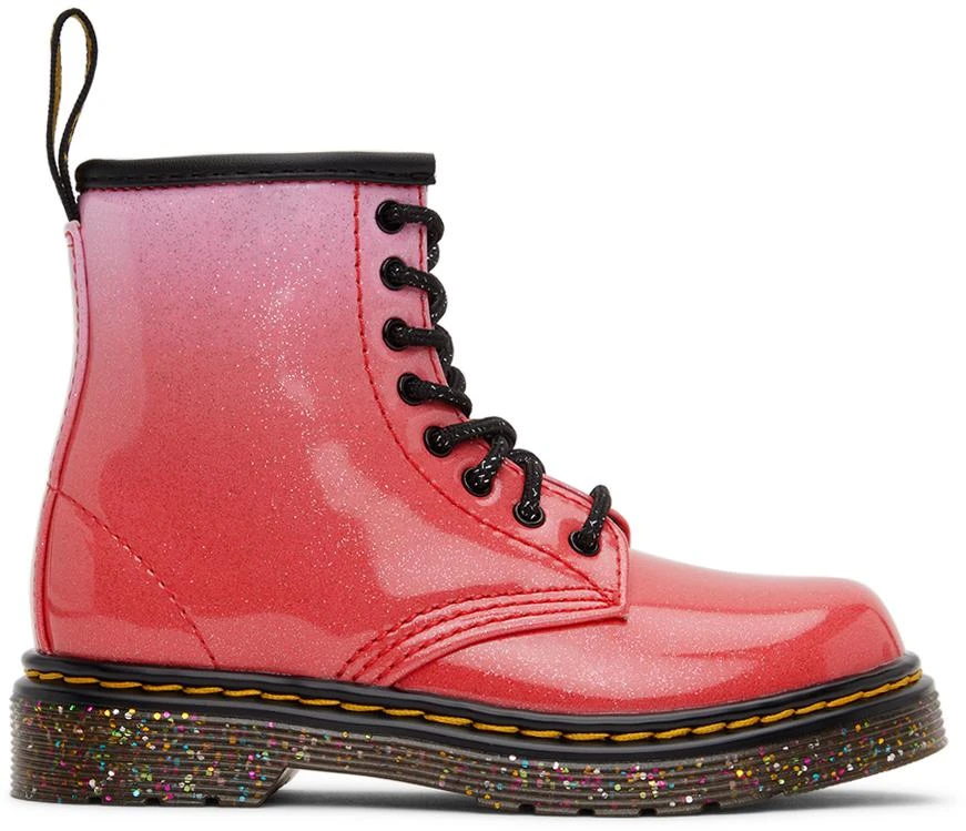 Dr. Martens Kids Pink 1460 Little Kids Boots 1